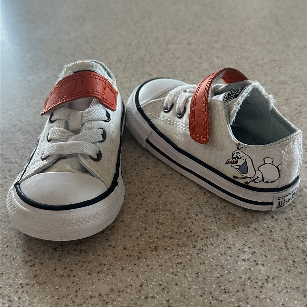 Converse All Star Disney Kids Frozen Olaf Design Toddler size 5
